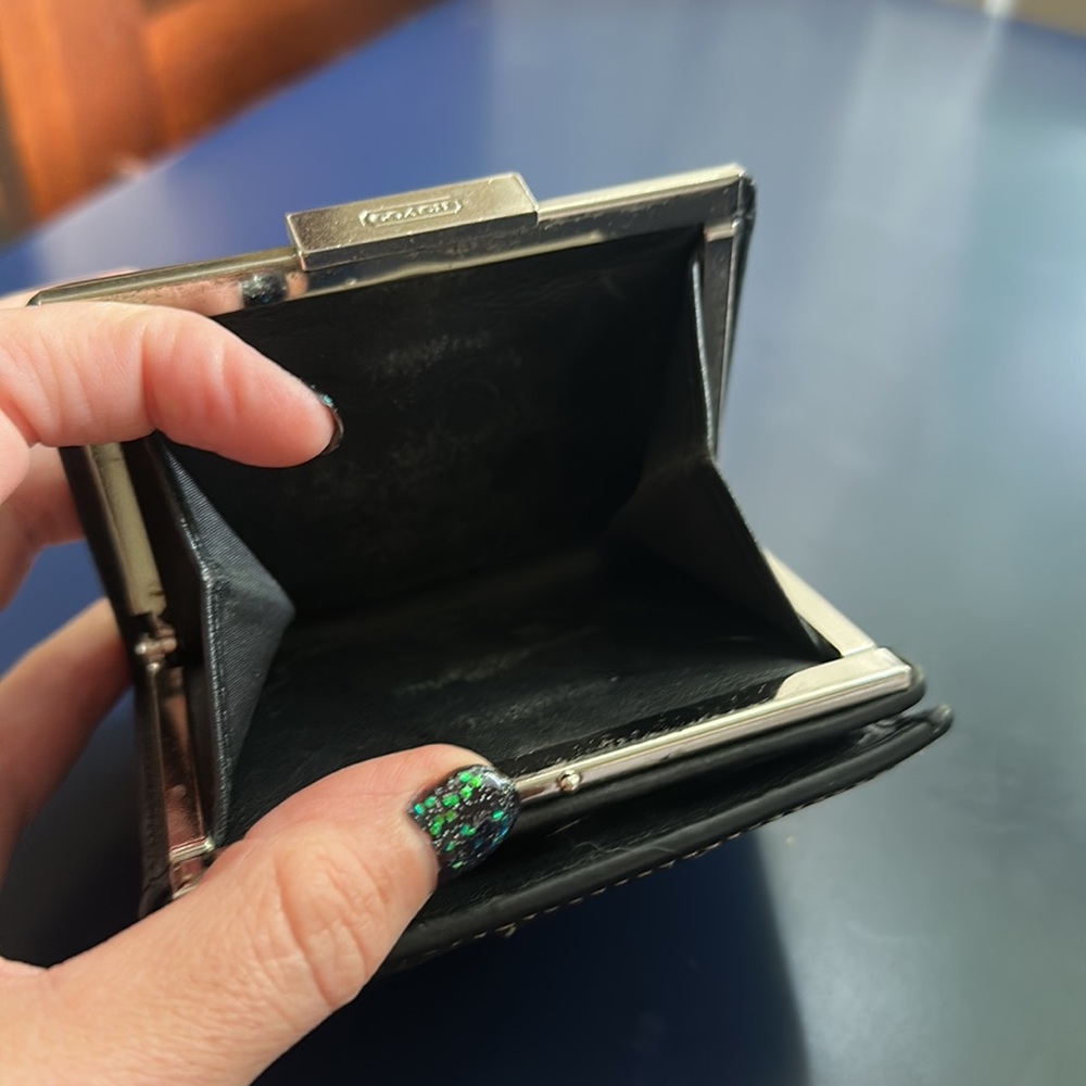 Leather Coach Wallet - Picture 4 of 4